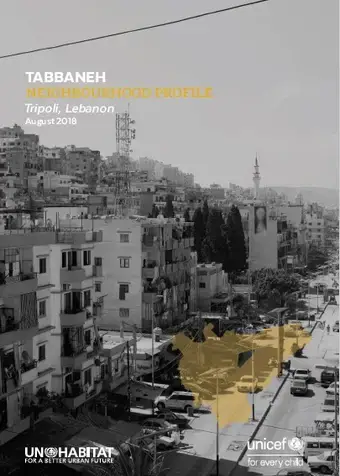 Tabbaneh Neighbourhood Profile - Cover image