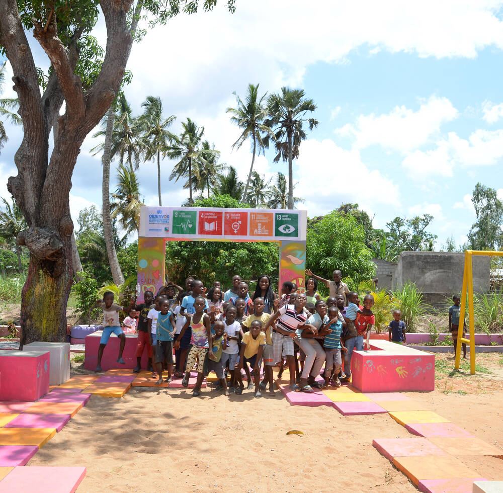 Public space for children inaugurated in Mozambique