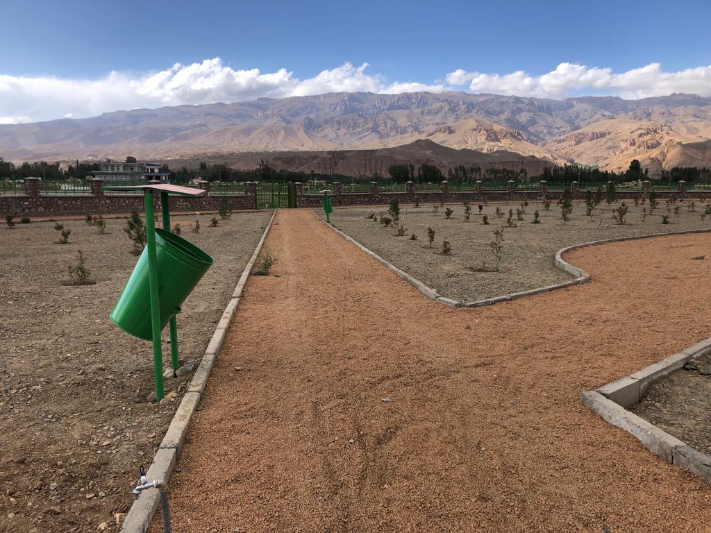 the new City for All (CFA) park and sports complex in Bamyan District 1 assisted by UN-Habitat