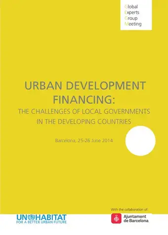 Urban Development Financing: The challenges of Local Governments in Developing Countries - Cover image