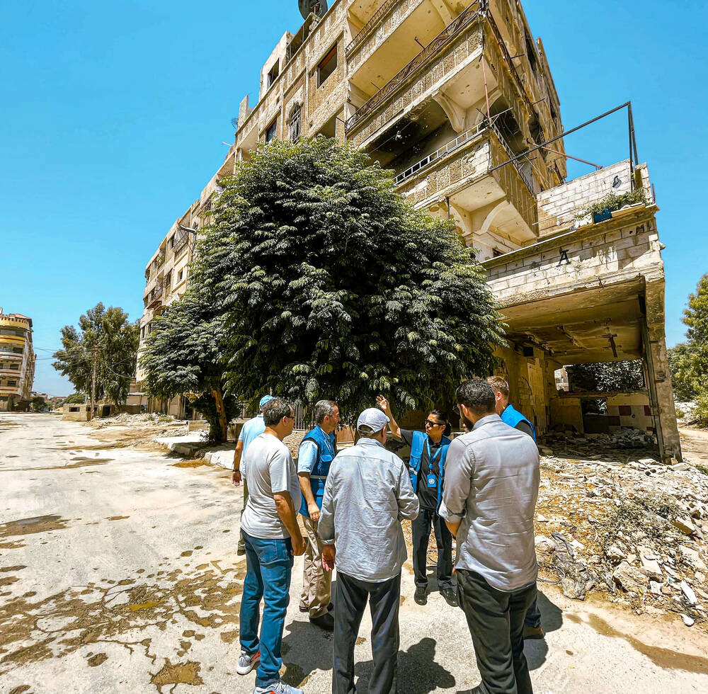Ensuring safer access to houses in Syrian neighbourhoods 